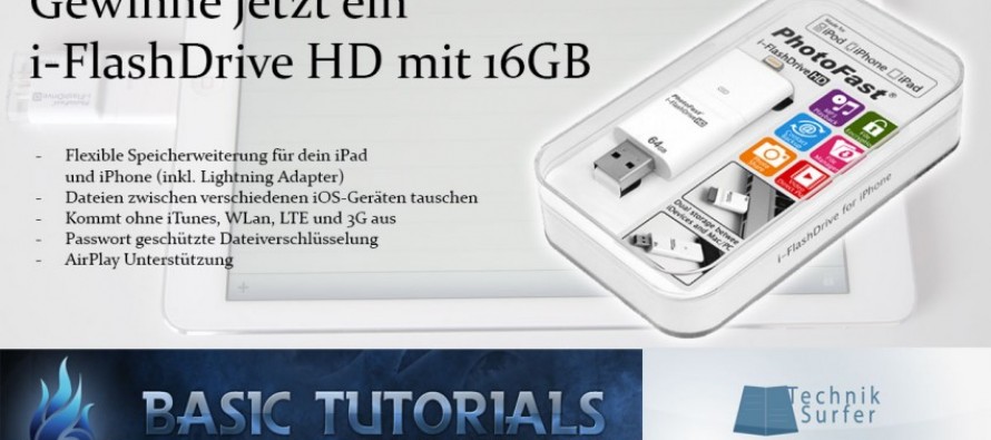 Gewinnspiel: i-FlashDrive 16 GB Bundleset von PhotoFast