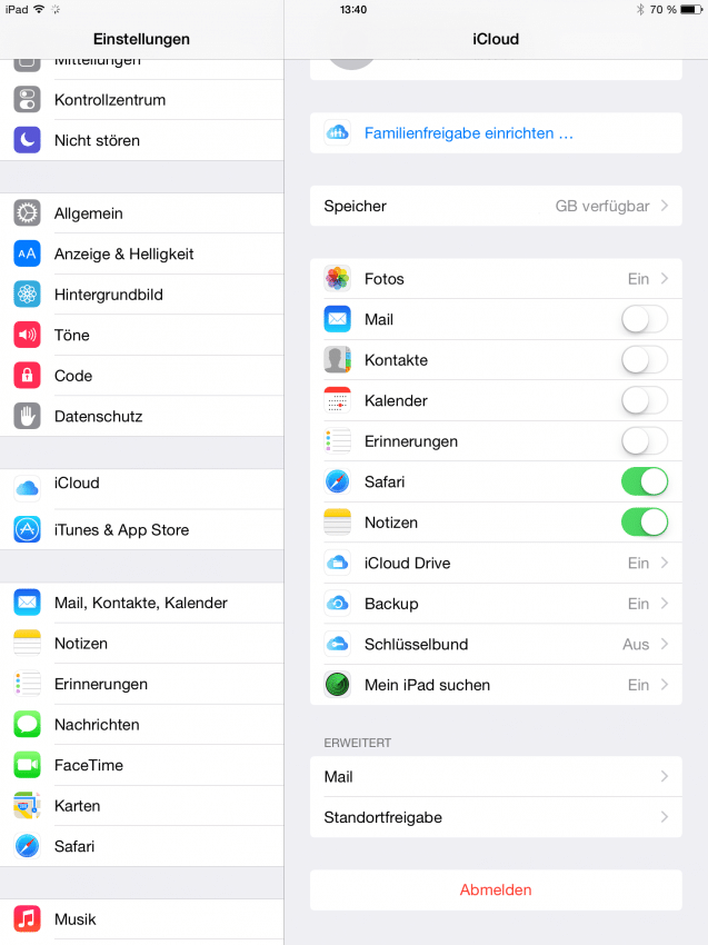 Neue Icons für die iCloud iOS 8 iOS 8 beta 5 jetzt verfügbar IMG 0136 Kopie 637x850