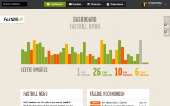 Rechnungssoftware FastBill im Test<span></noscript> </span><span style= 'background-color:#c6d2db; font-size:small;'> Anzeige</span>