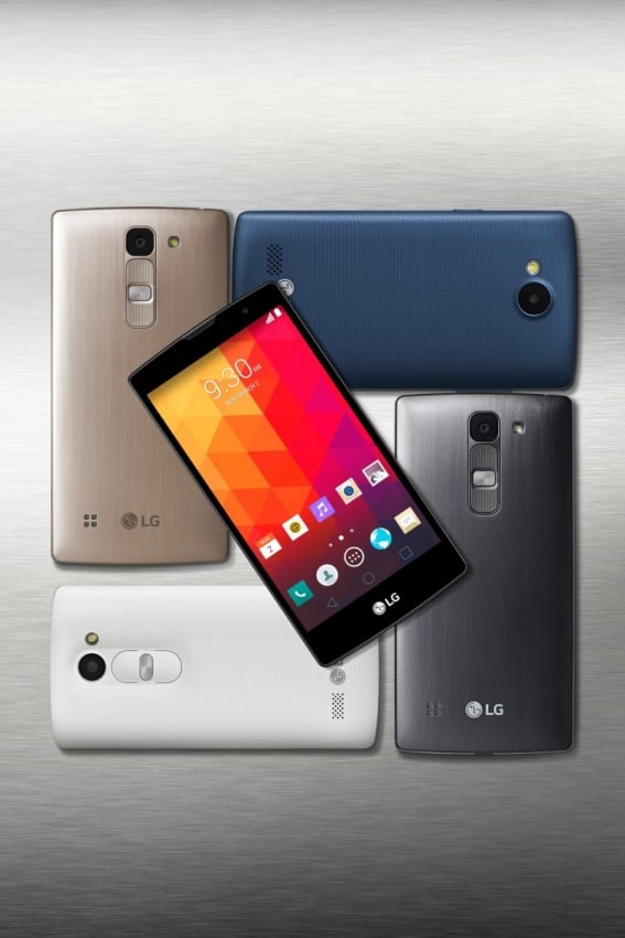Neue Smartphonereihe von LG auf dem MWC LG MWC 2015: LG stellt neue Mittelklasse Smartphones vor Bild LG New Range Shot 4 567x850