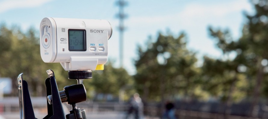 Sony HDR-AS100VB Bike Mount Action Cam getestet