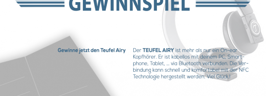 Gewinnspiel: wir verlosen den Teufel Airy Bluetoothkopfhörer