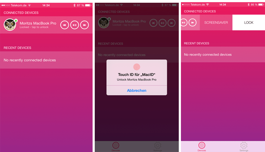 MacID_iOS MacID_iOS MacID auf iOS macid MacID für das schnelle Entsperren vom Mac – Testbericht MacID iOS
