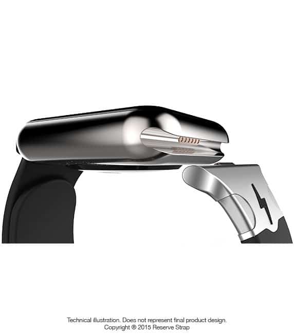 port2 port2 Reserve Strap hält Akku der Apple Watch länger voll Apple Watch Reserve Strap verlängert Laufzeit der Apple Watch port2