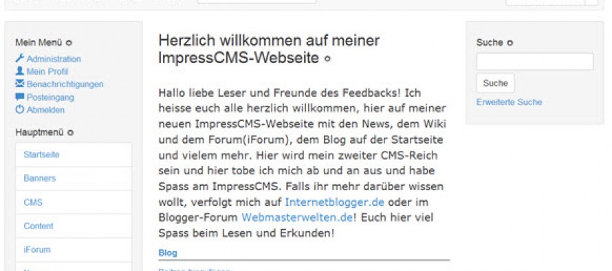 WordPress CMS vs ImpressCMS