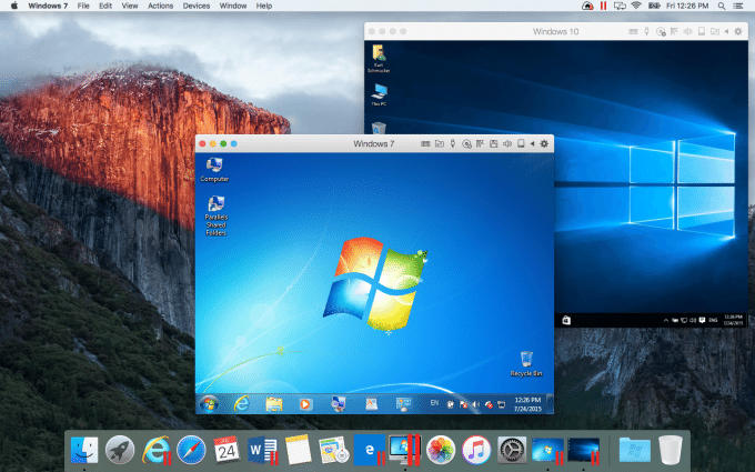 Win 7 & 10 on El Capitan (1) parallels desktop Parallels Desktop 11 erschienen &#8211; Windows 10 auf dem Mac Win 7 10 on El Capitan 1 680x425