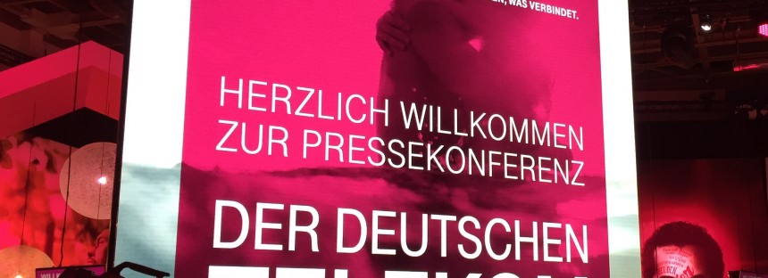 Telekom Pressekonferenz bestätigt altes Wissen – eigenes Tablet als Fernbedienung