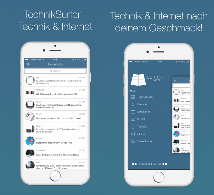 TechnikSurfer App 3.0 für iOS jetzt verfügbar techniksurfer In eigener Sache: TechnikSurfer App geht in neue Runde TechnikSurfer App 3 0  iOS 680x622