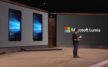Microsoft stellt drei neue Lumia-Smartphones mit Windows 10 vor