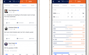 Facebook wird mit Sports Stadium zum Second Screen für Sportevents