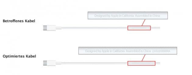 Apple tauscht Ladekabel Apple Apple ruft Ladekabel von MacBook zurück Apple tauscht Ladekabel 630x248