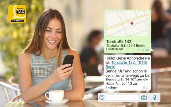 WhatsApp Taxi – bestelle dein Taxi mit WhatsApp