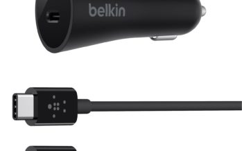 Belkin bringt weltweit erstes USB-C KFZ-Ladegerät mit Power Delivery auf den Markt