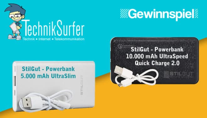 Gewinnspiel: sechs Powerbanks von StilGut gewinnspiel Gewinnspiel: sechs Powerbanks von StilGut sorgen für satte Akkus Banner StilGut Powerbanks 660x379