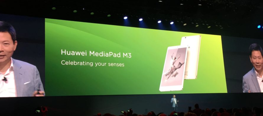 IFA 2016: Huawei MediaPad M3 mit optionalem LTE vorgestellt