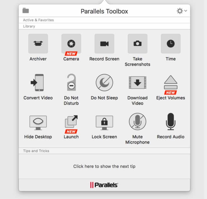 Parallels Toolbox Parallels Toolbox 1.5 bringt neue Tools auf den Mac Parallels Toolbox 1 5 660x635