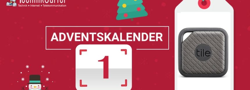 Adventskalender Tag 1: Alles wiederfinden mit Tile Sport