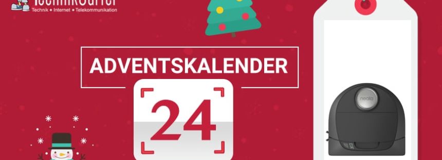 Adventskalender Tag 24: Smarter Weihnachtshelfer von Neato